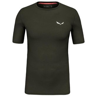 Salewa Cristallo Warm AMR Tee Merinounterw&auml;sche f&uuml;r Herren | oliv