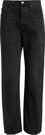 Toteme Twisted Seam Straight-leg Full Length Jeans - Black - 27 (W27 / UK8-10 / S)