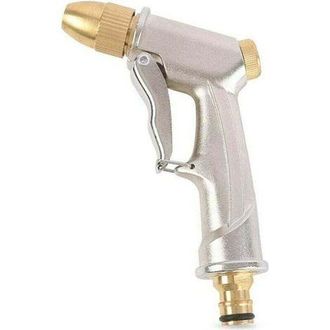 OEM Pistola De Riego De Alta Presi&oacute;n Para Jard&iacute;n Con Boquilla De Lat&oacute;n, Perfecta Para Lavar/regar C&eacute;spedes, Jardines Y Aceras. Pistola De Riego Corta Para
