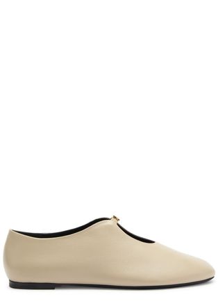 Givenchy 4G Leather Ballet Flats - Beige - 38 (IT38 / UK5)