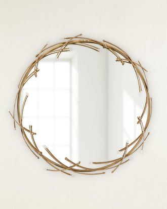 John-Richard Quartz Spiral Mirror, 59