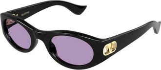 Valentino Vg 0015S Zonnebril - unisex - Zonnebrillen - Zwart - 52 MM - Nylon - Accessoires