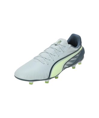 Puma Unisex Adults King Match FG/AG Soccer Shoe, Frosted Dew-Fizzy Apple-Gray Skies, 10.5 UK