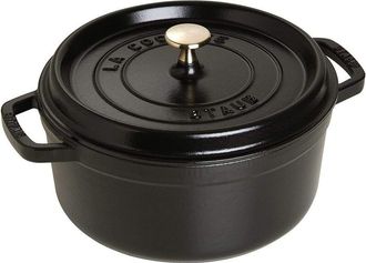Staub La Cocotte Casseruola, Ghisa, Nero, 22 cm - Staub