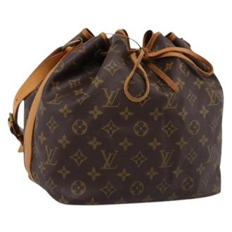 Louis Vuitton Pre-owned Petit No&eacute; Schoudertas - Dames - Vintage Tas - Bruin - ONE Size - Leer - Vintage
