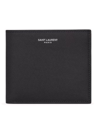 Saint Laurent PARIS EAST/WEST TEXTURED LEATHER WALLET - Saint Laurent - Man