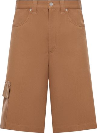 Gucci HEAVY COTTON CANVAS CARGO BERMUDA SHORTS - Gucci - Man