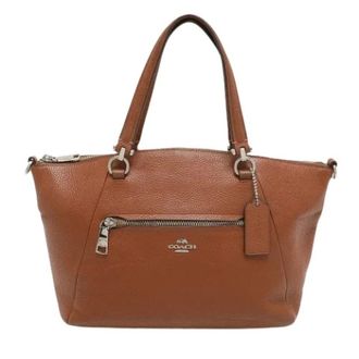 Coach Borsa a cartella in pelle Pre-owned - - Pre-owned - Donna - Marrone - ONE SIZE