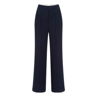 Marc Aurel Broeken, Dames, Blauw, M, Suit Broeken