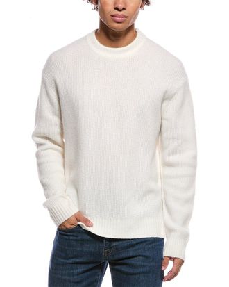 Theory Astor Wool & Cashmere-Blend Crewneck Sweater
