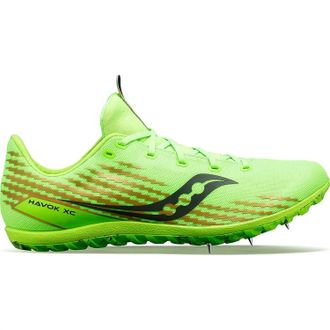 Saucony Mens Havok Xc3 Cross-Country Racing Shoe In Slime