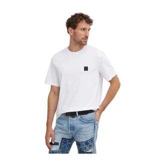 Msgm Hombre, Camisetas, Blanco, Talla: S