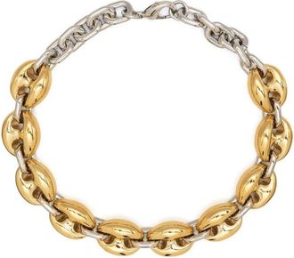 Paco Rabanne Chique Ketting in Goud en Zilver - Dames - Kettingen - Veelkleurig - ONE Size - Accessoires