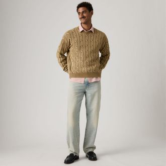 Levi's 568 Loose Straight Lightweight Jeans - Mens - 28X30 - Medium Wash / Heavy Metal