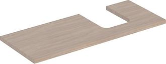Keramag Placa De Lavabo Geberit One, Recortable A La Derecha, Para Lavabo