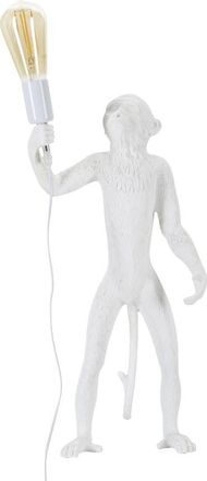 Mauro Ferretti L&aacute;mpara De Mesa Mono Blanco Cm &Oslash; 26x34x55