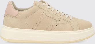 Woolrich Sneakers low top in pelle scamosciata con punta tonda e suola in gomma