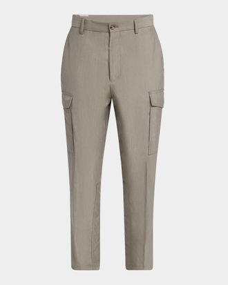Etro Mens Tapered Cargo Pants