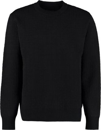 Givenchy Truien - Heren - Ronde hals truien - Zwart - L - Truien & Vesten