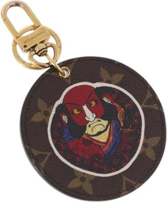 Louis Vuitton Pre-owned Canvas Key Holder - Dames - Vintage Accessoires - Bruin - ONE Size - Vintage