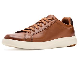 Cole Haan Grand Crosscourt Tennis Ii Mens Shoes British Tan/Dark Chocolate : 11.5 D - Medium, Leather