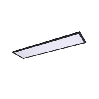 Lindby Led L&aacute;mpara De Techo enhife En Negro - Lindby