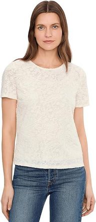 Vince Camuto Knit T-Shirt Womens Clothing Birch : SM, Polyester/Spandex