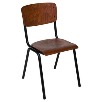 5five Simply Smart Silla en hierro-populus-haya marr&oacute;n
