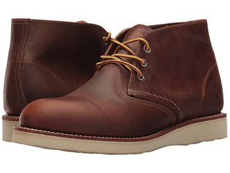 Red Wing Shoes Work Chukka Mens Lace-up Boots Copper Rough & Tough : 10.5 D (M), Suede