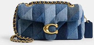 Coach Tabby Shoulder Bag 20 With Patchwork Quilting