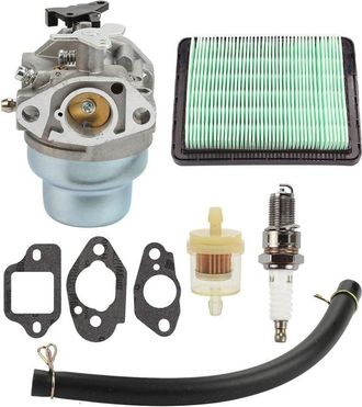 Elle Kit De Repuesto De Carburador Hippotech Con Junta De Buj&iacute;a Y Filtro De Aire Y Combustible Para Honda Gcv160 Gcv160a Gcv160la Hrb216 Hrs216 Hrr216 Hrt2