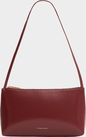 Mansur Gavriel Gaia Zip Leather Shoulder Bag