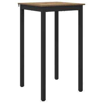 vidaXL Vidaxl Tavolo Bar A Pianta Legno Ingegnerizzato Quadrato