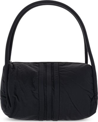 Yohji Yamamoto Padded Stripes Logo Shoulder Bag