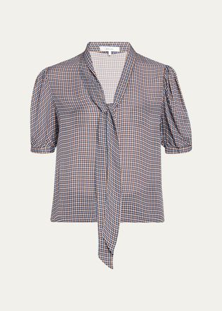 Frame Denim The Sonnet Silk Blouse