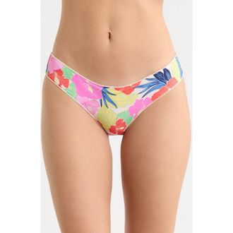 Rip Curl Party Wave Cheeky Hipster Bikini Bottoms in Multi Color at Nordstrom, Size Xx-Small