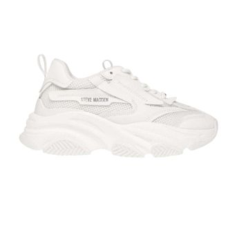 Steve Madden Possession-E sneakers met dikke plateauzool voor dames (Wit)