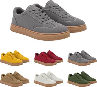 Generic Womens Casual Shoes Comfortable Lace Up Sneakers Low Top Lightweight Walking Shoes Ladies Outdoor Non Slip Sneakers with Memory Foam Insole Size 6.5 G