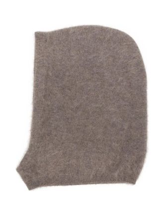Lisa Yang brushed balaclava - women - Cashmere - One Size - Brown