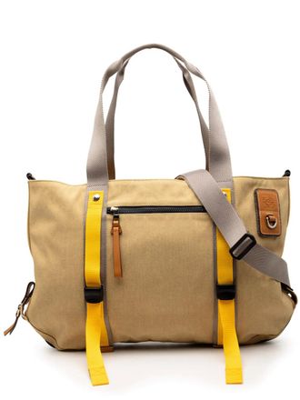 Loewe 2021 Canvas Eye Nature Tote satchel - women - Canvas - One Size - Neutrals