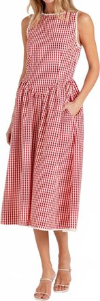Sundays Paige Dress In Montauk Gingham