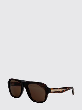 Burberry Aviator Acetate Sunglasses with Tortoiseshell Frame