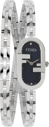 Fendi Fendi Womens Olock Diamond Watch