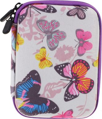 OSALADI Small Camera and Girls Camera Case Mesh Pocket for Usb Cable for Travel