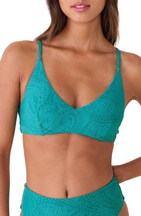 Andie Swim The Ohana Bikini Top in Oasis at Nordstrom, Size X-Small