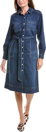 Tommy Bahama Indigo Denim Midi Shirtdress