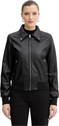 Silvian Heach Jassen, Dames, Zwart, L, Leer, Eldar Jas