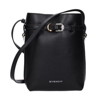 Givenchy Damens Voyou Umh&auml;ngetasche Leder Schwarz