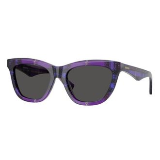 Burberry Dark Grey Cat Eye Ladies Sunglasses BE4435 411387 53