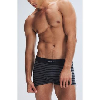 Savage x Fenty Trunks Boxer Briefs in Night Gram Grey/Black at Nordstrom, Size Xxx-Large